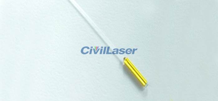 G-Lens Colimador de fibra 3.2 Gold Plated Tube Head collimator